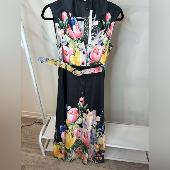 Brand new Floral Fantasy Princess Dress S ! - Picture 3 of 9